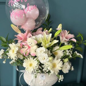 ArtFlowers Balonlu Aranjman
